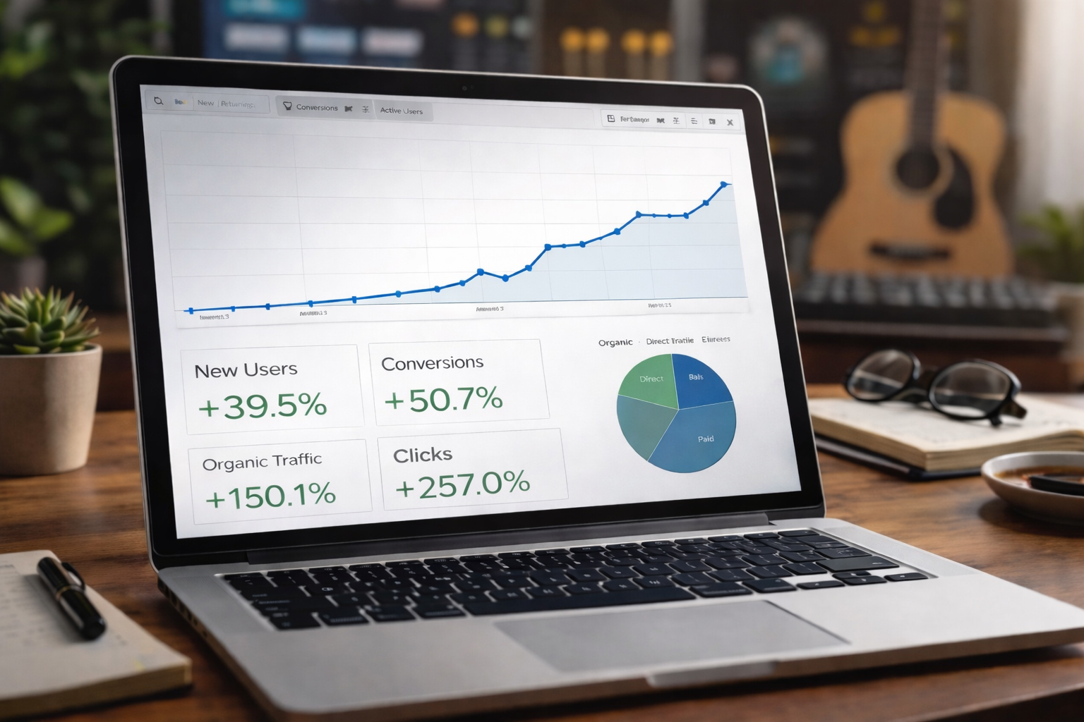 Music Company Marketing Stats